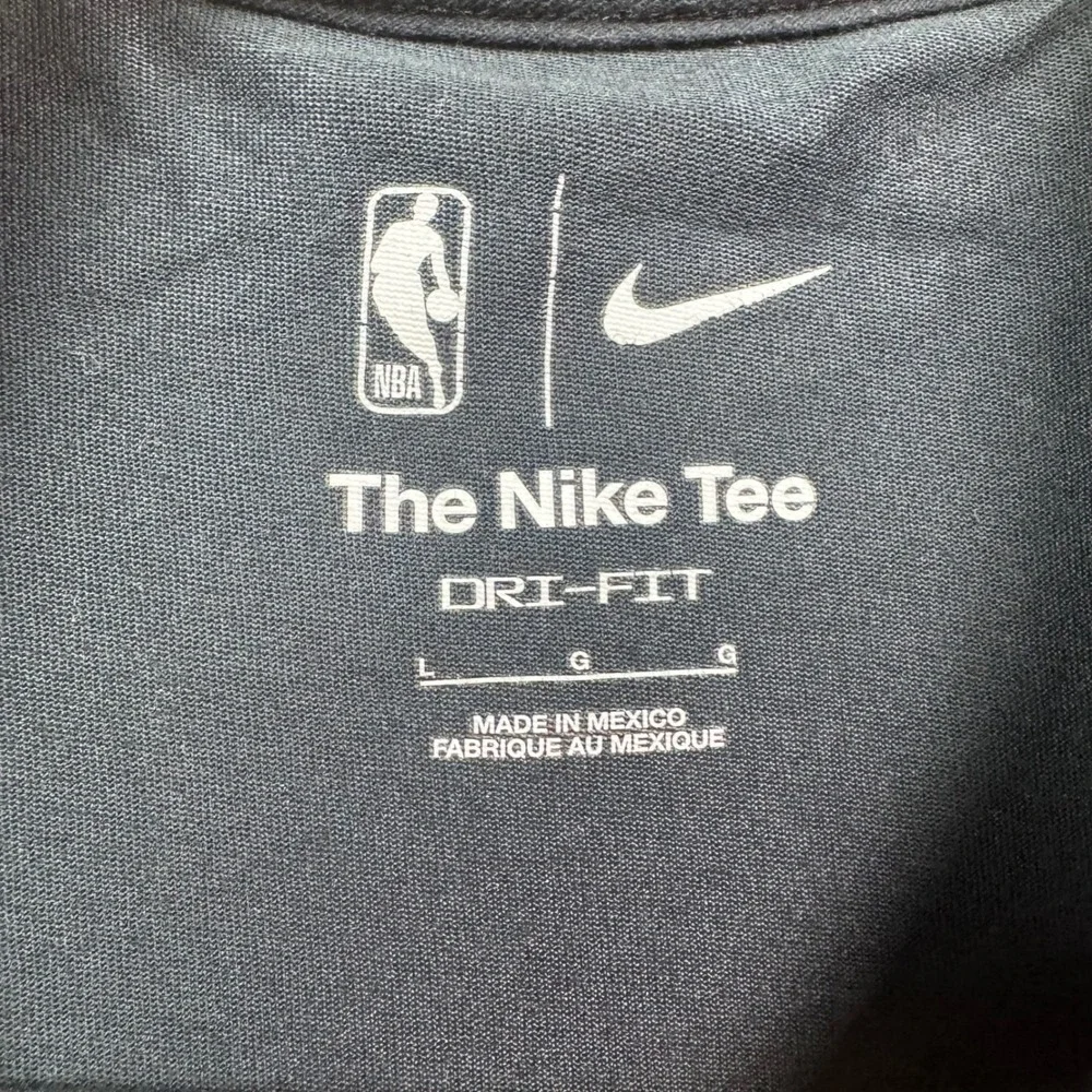 Nike Atlanta Hawks NBA Men's Black Graphic T-Shirt Tee Size L